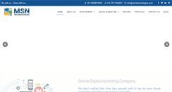 Desktop Screenshot of msntechnologies.com