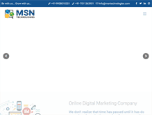 Tablet Screenshot of msntechnologies.com